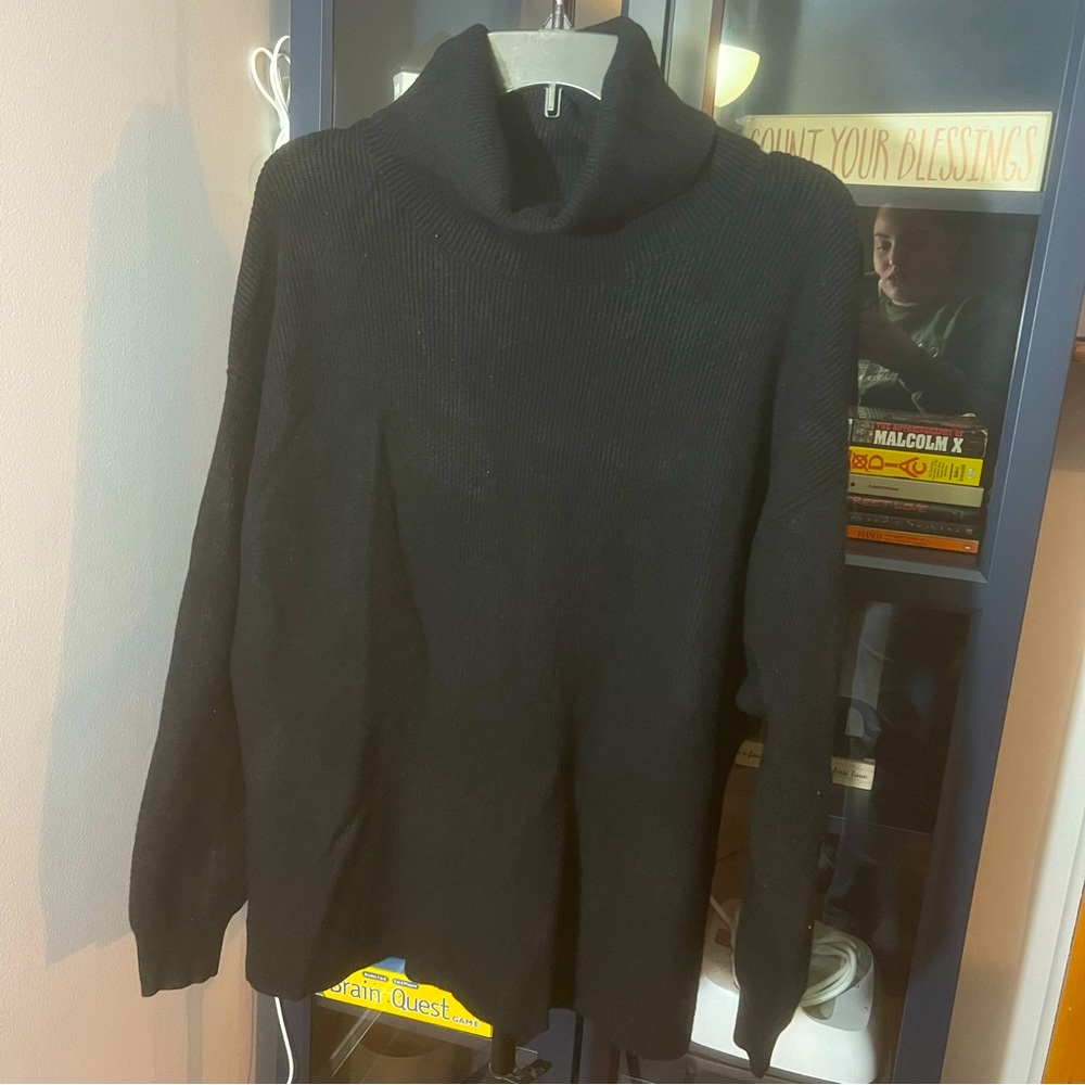 Free people cowl neck sweater.
